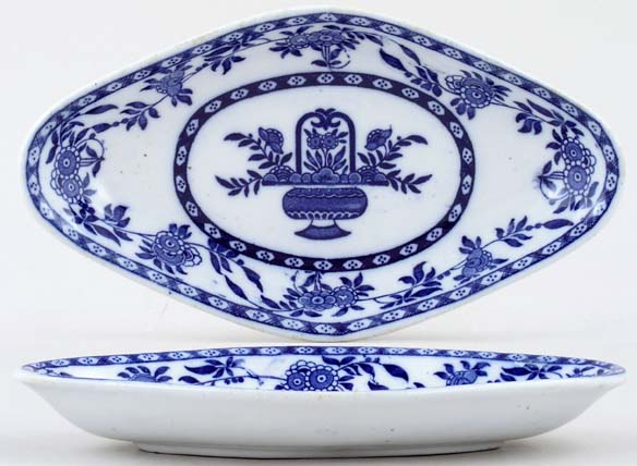 Dish diamond shape c1920